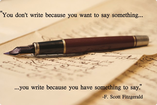F. Scott Fitzgerald