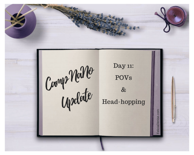 Camp NaNo Update #11 banner