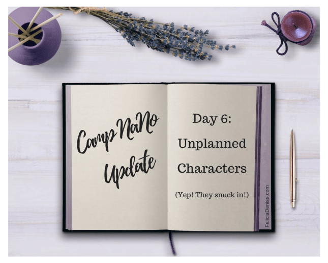 Camp NaNo Update #6 banner